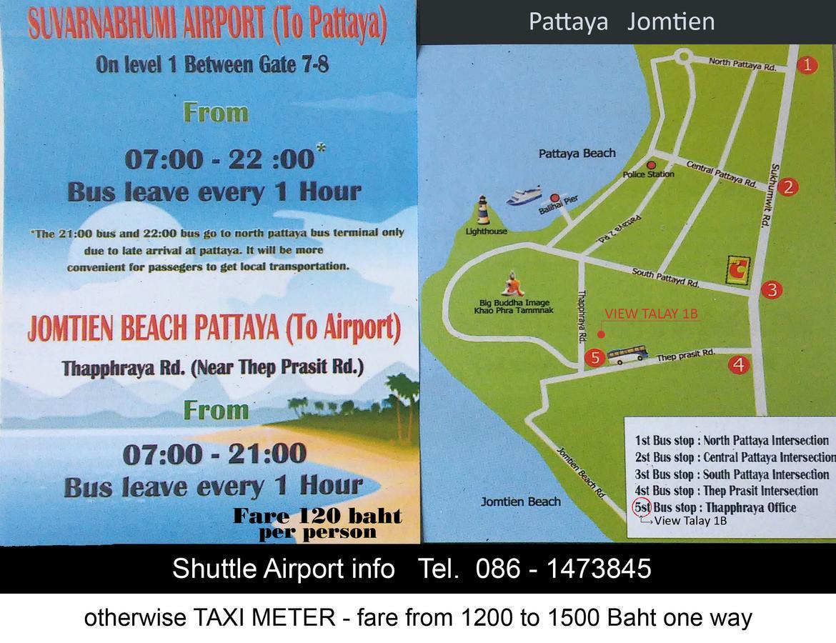 View Talay 1 Jomtien Pattaya Exterior foto